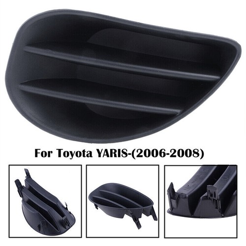 Left Driver Side Fog Light Cover LH For 2007~2008 Toyota Yaris Hatchback Lower/ - Picture 2 of 8