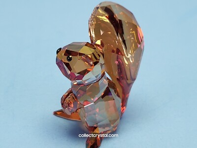 SWAROVSKI CRYSTAL COPPER SQUIRREL, 1142807, EXCELLENT cop squirrel