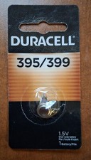 Duracell 395/399 Silver Oxide Button Battery 1 Pack- 2 Available
