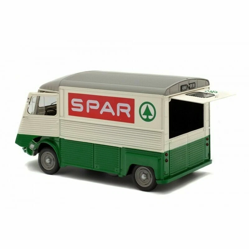 CITROEN TYPE HY SPAR 1969 TOLE SOLIDO S1850015 1:18 VERT BLANC METAL MAGASIN - Photo 2/4