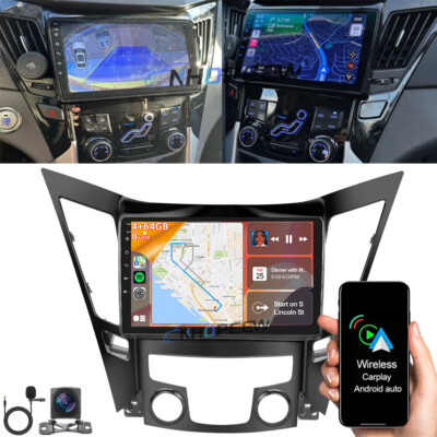 #ad #ad 8 Core 464GB Android 15 Carplay Car GPS NAVI Radio For Hyundai Sonata 2011 2015 $129.99