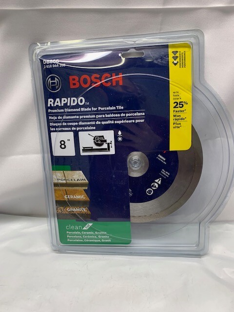 BOSCH DB866 Diamond Saw Blade,Blade Dia. 8 in.*New