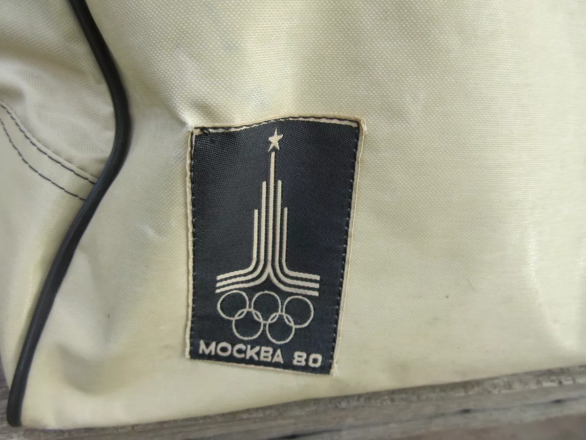 Vintage ADIDAS OLYMPICS GAMES MOSCOW 1980 OLYMPIC GAMES MOCKBA Bag 80 Bag