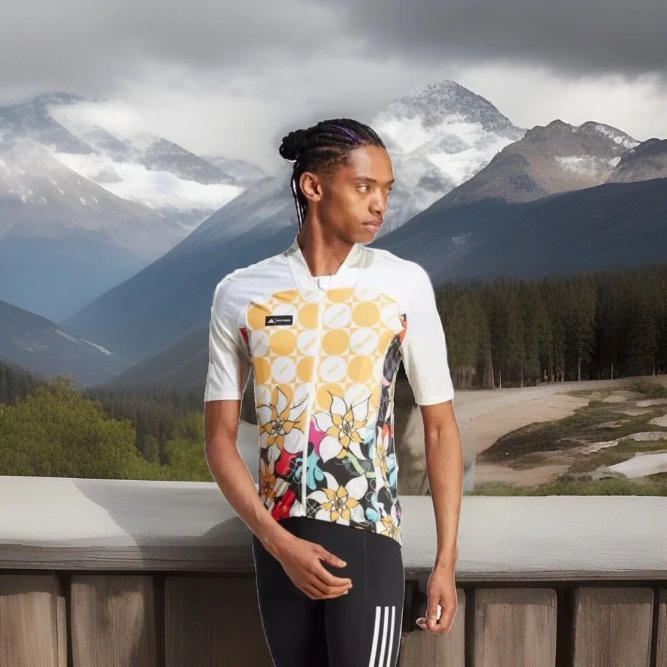 CAMISETA DE CICLISMO ADIDAS X RICH MINIS PARA HOMBRE manga corta IP2500 IA2166 $150 Foto 2 de 4