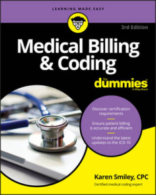 Medical Billing and Coding For Dummies - Paperback By Smiley, Karen - VERY GOOD