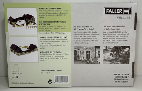 Faller N 232188 Bausatz Weingut mit Besenwirtschaft NEU & OVP - Picture 2 of 3