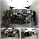 SPACE ROBOT PARTY RAVE COSTUME CYCLOPS FUTURISTIC SHIELD SUN GLASSES All Chrome