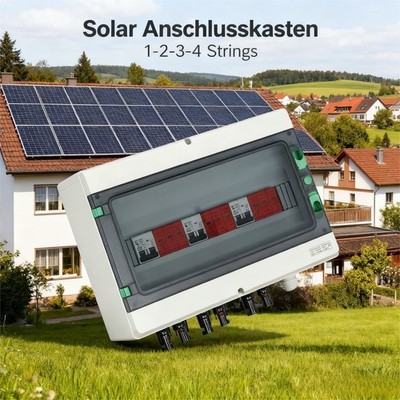 Solar Anschlusskasten Photovoltaik AC/DC T2 / T1+T2 Überspannungsschutz PV