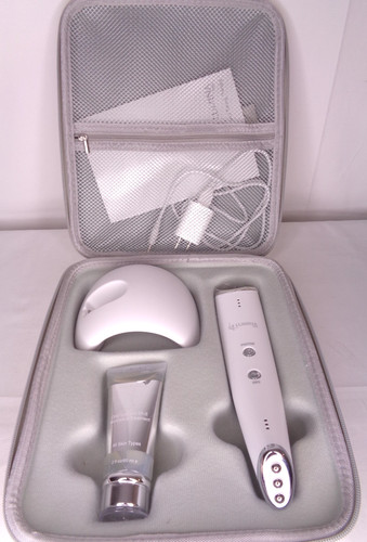 Lumina NRG Facial Toning Therapy: EMS & Red/Blue LED - Complete in Case