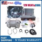 12V Universal Electric Cool&Heat Underdash Air Conditioner Auto Car A/C Kit USA