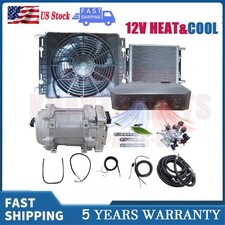 12V Universal Electric Cool&Heat Underdash Air Conditioner Auto Car A/C Kit USA