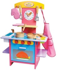Deluxe Wooden Kitchen Playset