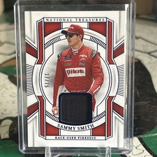 2025 National Treasures NASCAR Racing Firesuit #RUF-SSM Sammy Smith Blue #11/75