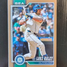2026 Topps Series 1 Luke Raley 1996/2026 #142 Seattle Mariners