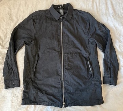 Stone Island Shadow Project Zip Up Jacket Black Medium