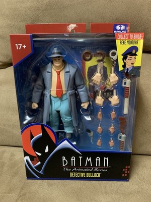 Mcfarlane DC Batman Animated Series Detective Harvey Bullock!! Montoya BAF Wave!