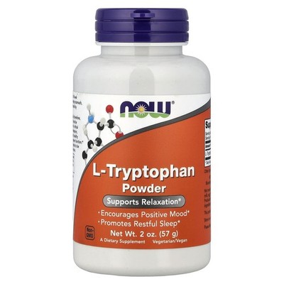 NOW Foods, L-Tryptophan-Pulver, 57 g - DE Versand via DHL