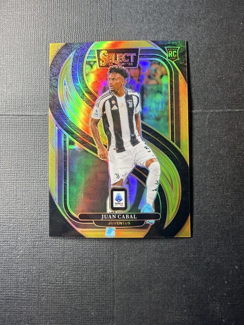 2024-25 Panini Select - Juan Cabal, Juventus - Gold /10 Rookie