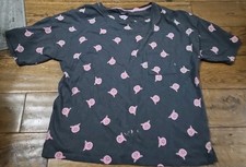 Marks And Spencer Piercy Pig Pyjama Top UK Size 10