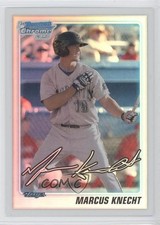 2010 Bowman Draft Chrome Draft Picks Refractor Marcus Knecht #BDPP27 0c2