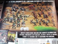Oscura vendetta Warhammer 40000 box esercito Caos Space marine Dark angels 40k
