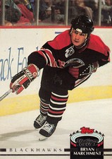 Bryan Marchment #148 1992-93 Stadium Club Chicago Blackhawks Hockey