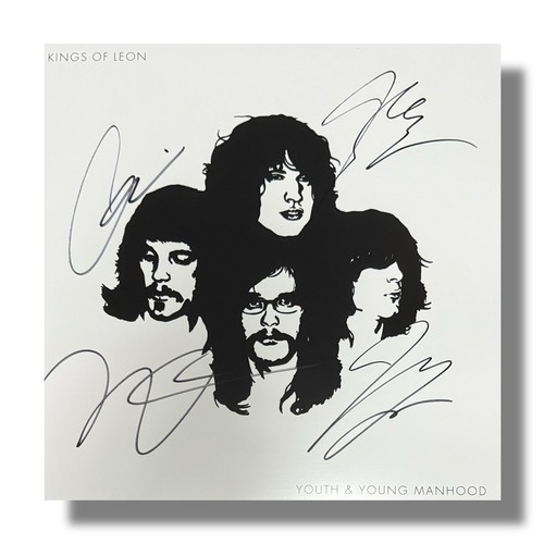Signed Kings of Leon Vinyl 12” Album - Rock Memorabilia - COA & Photo Proof prezzo ebay