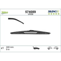 Wischblatt Hinten 240 Mm Valeo Iam-Expertise Passend FüR U.A. Renault Megane