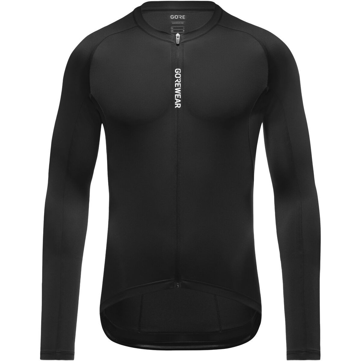 Трикотаж GOREWEAR Spinshift с длинным рукавом - мужской черный размеры США MЕС L 24890₽