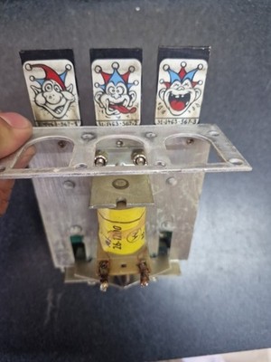 William's JOKERZ Pinball Machine Playfield DROP TARGET Assembly - USED