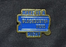 Badge Metal Enamel Make It A Blockbuster Video Night