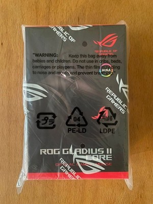 ASUS ROG Gladius II Core Gaming Maus (90MP01D0-B0UA00) USB Neu OVP versiegelt