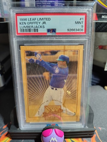 1996 Leaf Limited Lumberjacks #1 Ken Griffey Jr PSA 9 Mariners 4296/5000