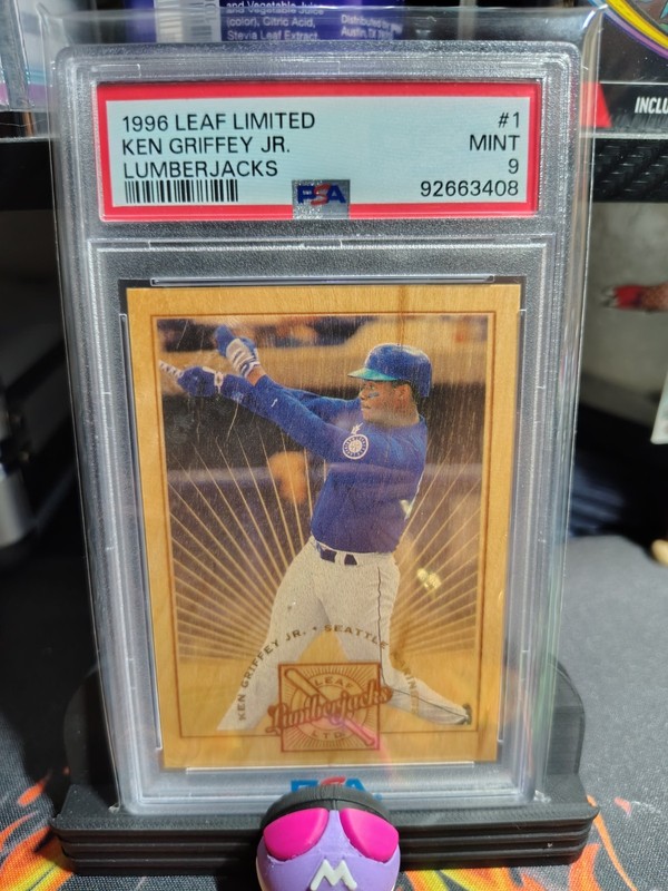 1996 Leaf Limited Lumberjacks #1 Ken Griffey Jr PSA 9 Mariners 4296/5000