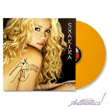 Shakira Signed Autographed Vinyl LP "Laundry Service" PSA/DNA Authenticated