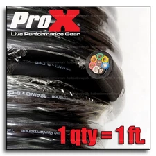 ProX XC-812 (per foot) 12 Gauge 8 Conductor Core Channel OFC Speaker Audio Cable