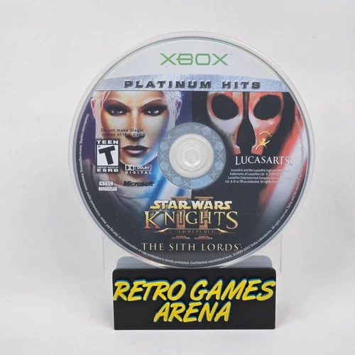 Star Wars: Knights of the Old Republic II 2 (Original Xbox) Platinum Disc