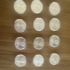 U.S. Mint 2015 American Silver Eagle Lot of 12 1 oz 0.999 Fine Silver Coins
