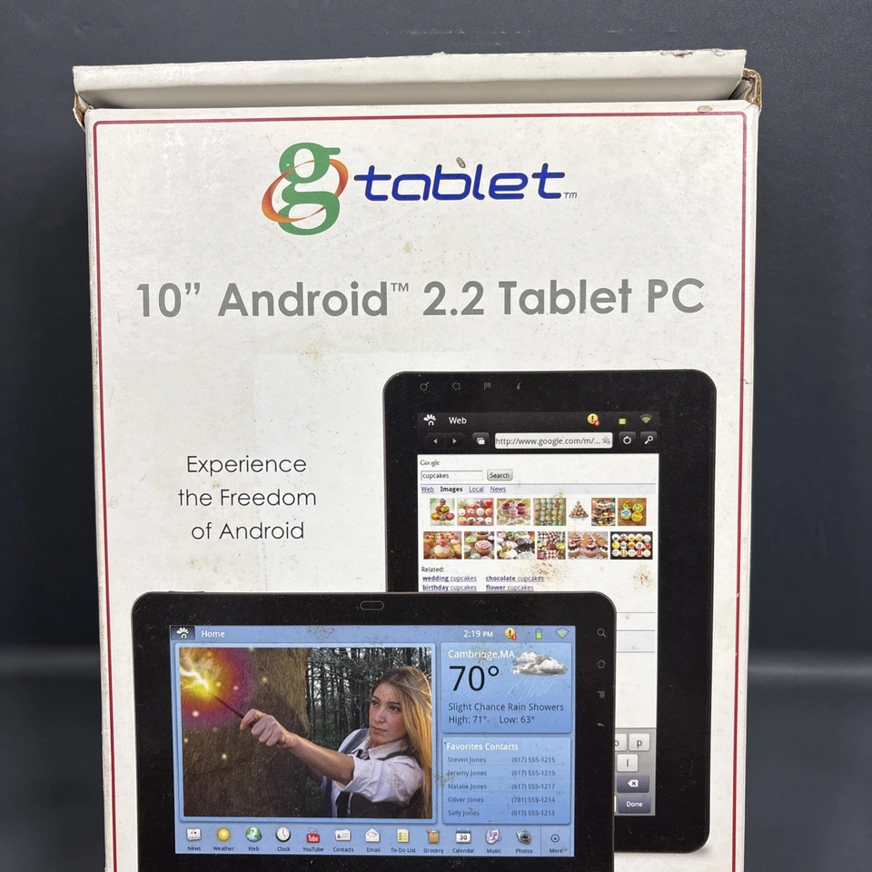 ViewSonic G Tablet UPC300-2.2 Android Tablet See Description  - Image 2 of 4