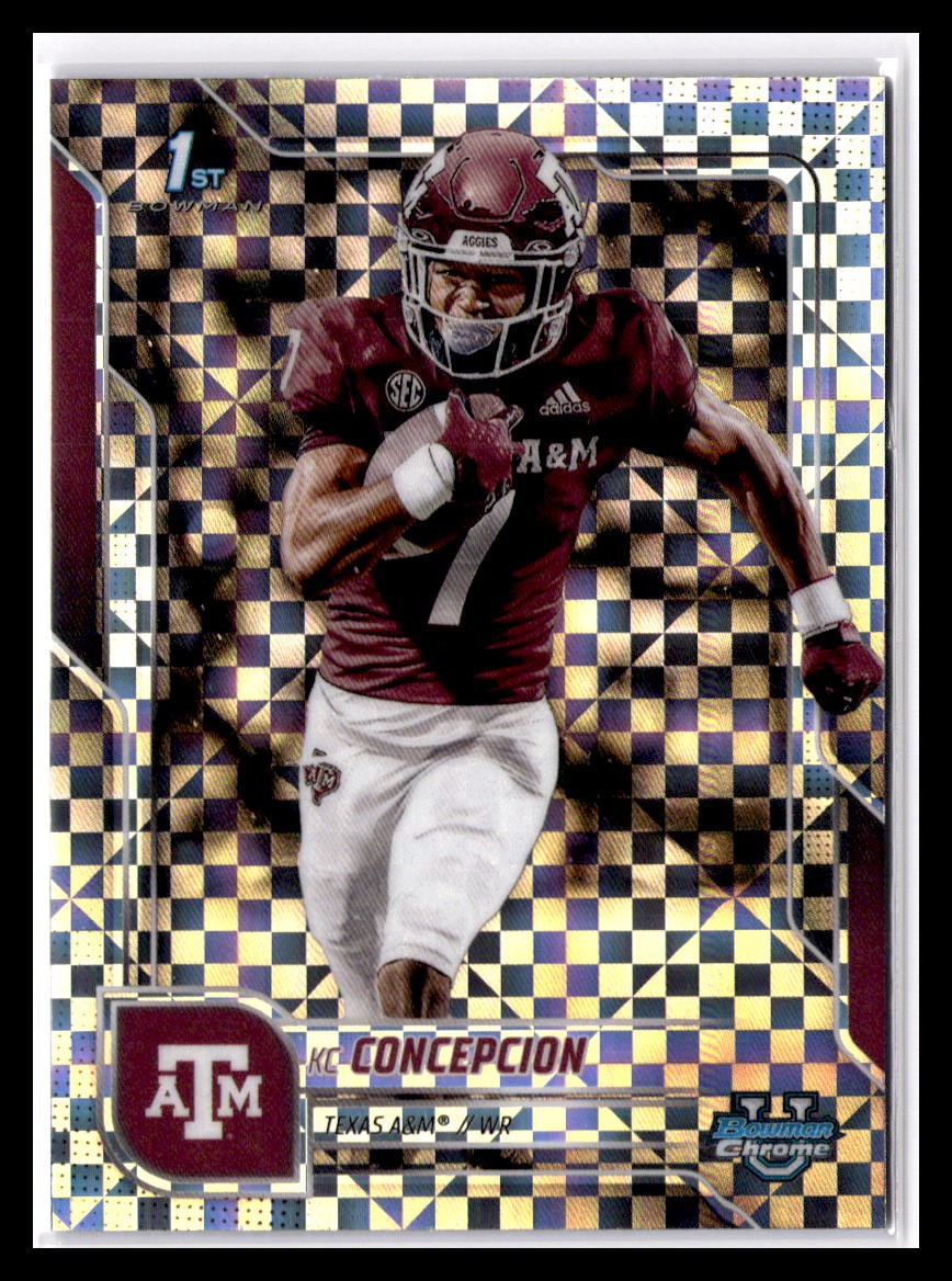2025 Bowman University Chrome #91 KC Concepcion Xfractor