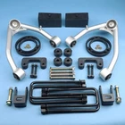Front 3.5" Rear 2.5" Leveling Lift Kit+Cast Control Arm 14-18 Sierra/Silverado