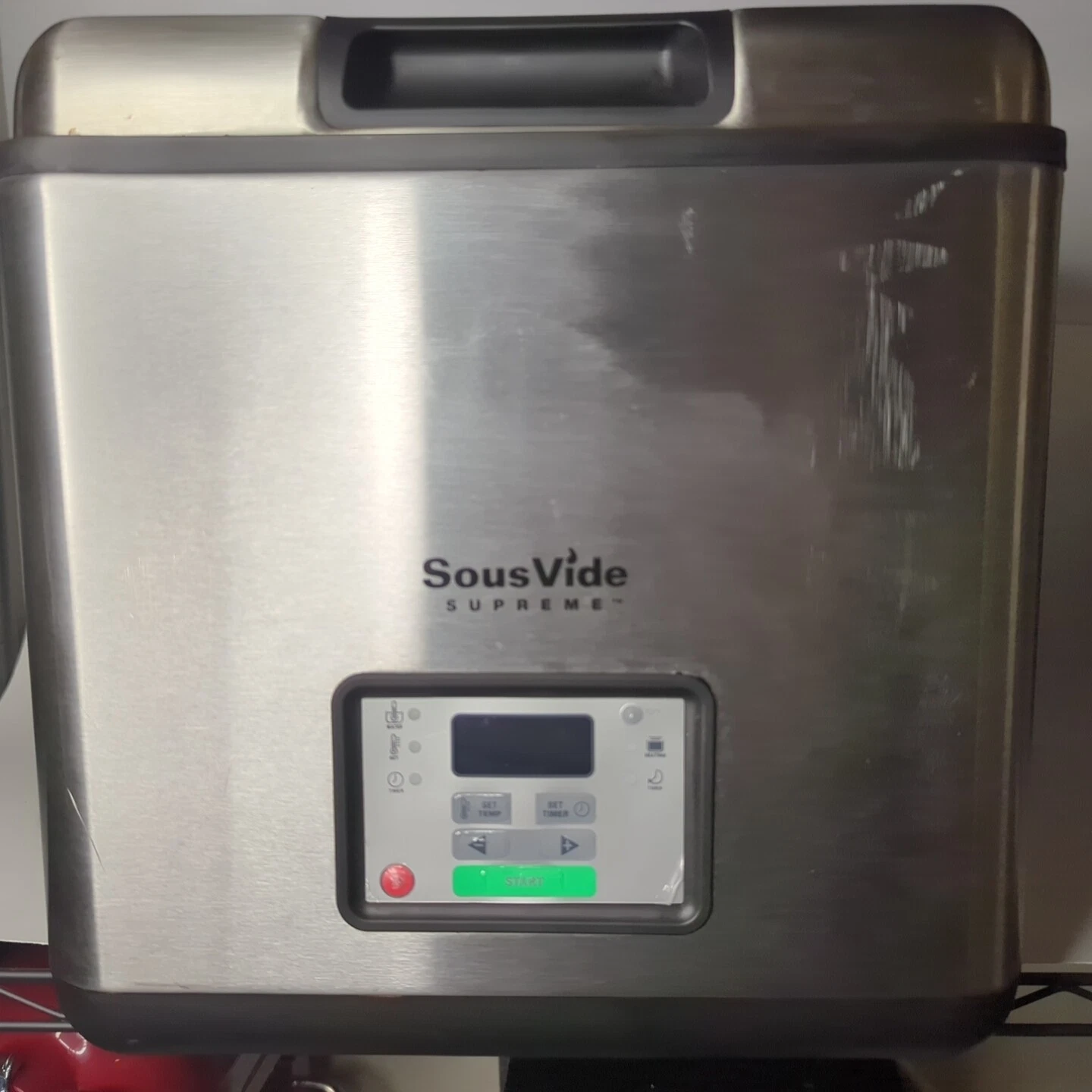 SousVide Supreme SVS10LS Water Oven Slow Cooker 11 Liter Sous Vid *READ*