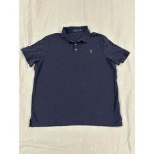Polo Ralph Lauren Classic Fit Navy Blue Polo Shirt Mens XL Embroidered Pony