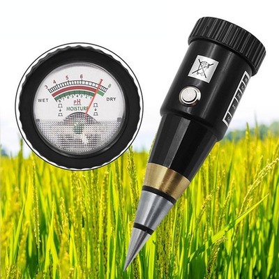 Soil PH Tester Humidity Temperature Moisture Meter Hygrometer Gardening Tool