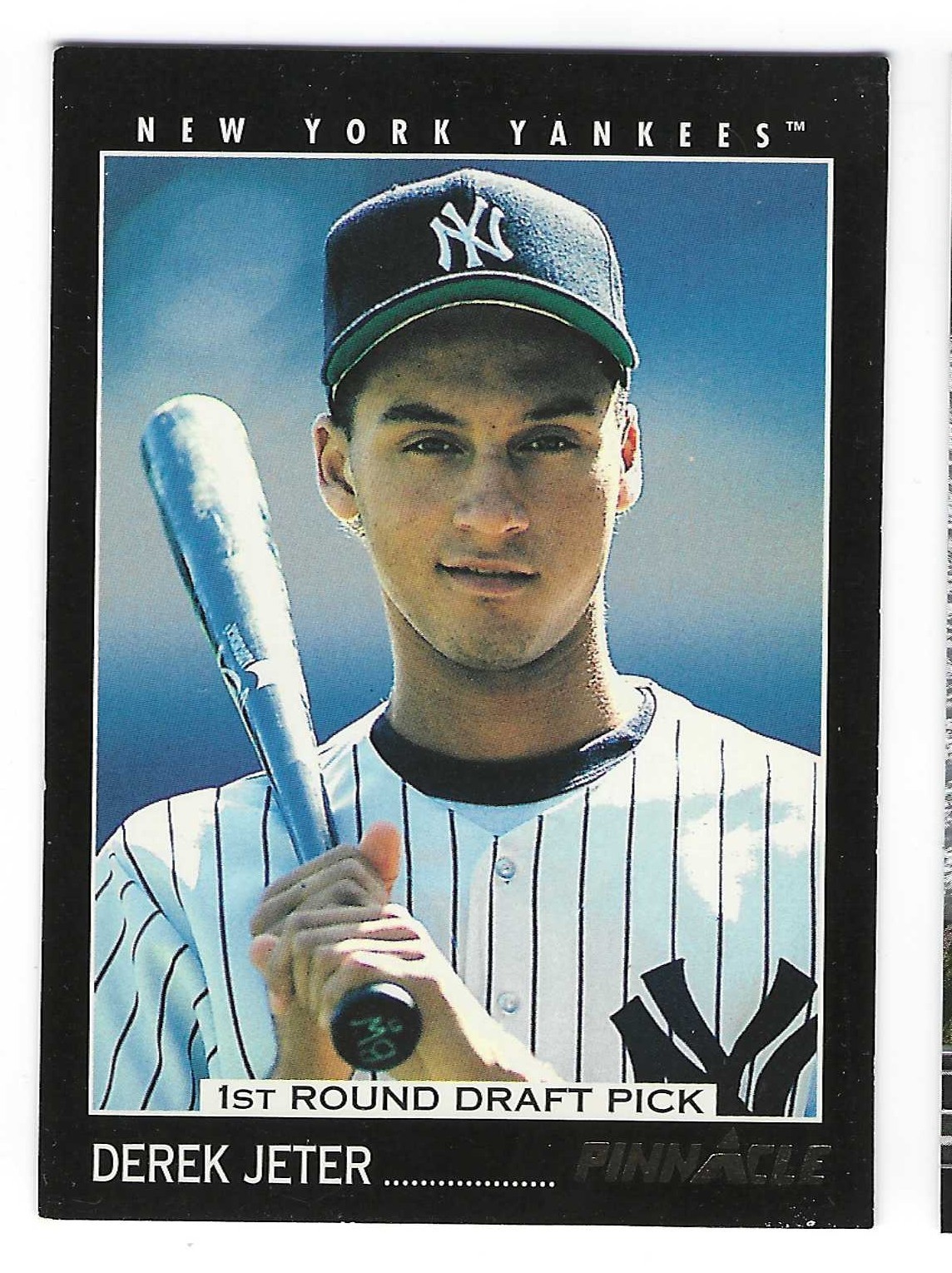 1993 Pinnacle #457 Derek Jeter Rookie New York Yankees