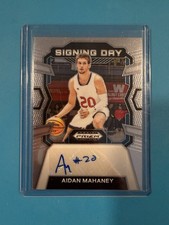 2024-25 Panini Prizm Draft Picks - Signing Day Aidan Mahaney #SD-MAH (AU, RC)