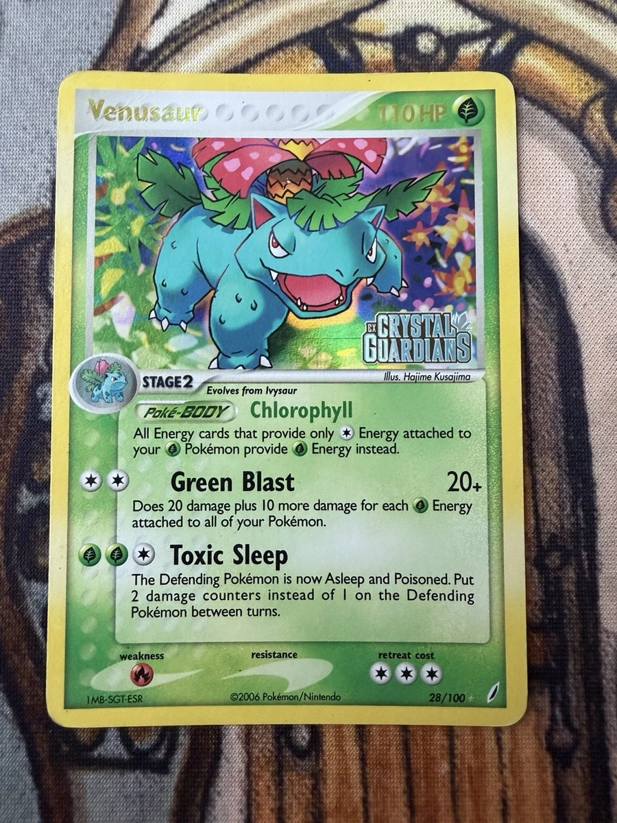 Pokémon TCG EX Crystal Guardians Rare Individual Collectible Card