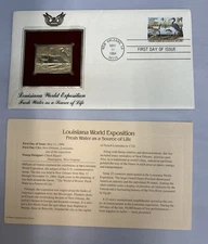 Fresh Water: A Source of Life” Commemorative Proof Replica – Gold Plated