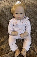 Paradise Galleries Crabby Cakes Reborn baby doll 22” & 7.5 Lbs
