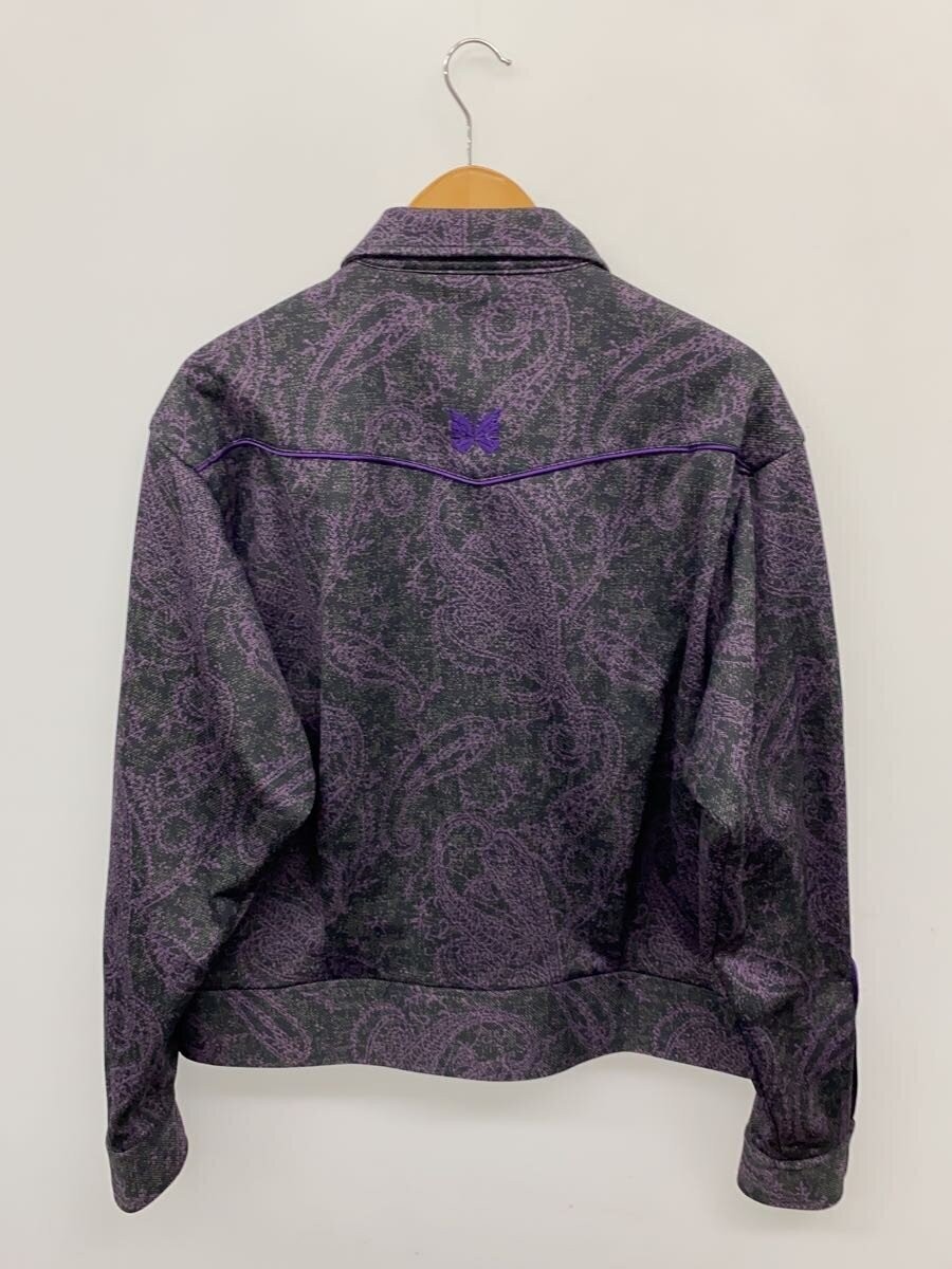 Needles L Polyester Allover Pattern Jacket Purple - image 2
